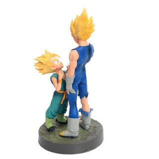 Anime Dragon Ball Z Vegeta &Trunks Figure Father and son Figure 13CM 3