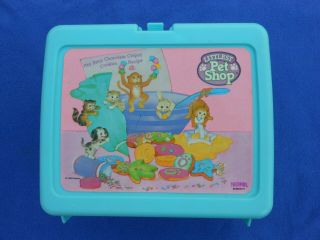 1993 Kenner Littlest Pet Shop Lunchbox,  By Thermos (its Thermos Is Not)