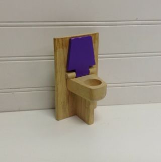 Kidkraft Wood Doll House Furniture Bathroom Toilet