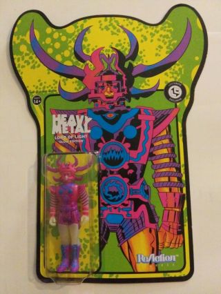 Heavy Metal Lord Of Light Glow Edition Reaction Figure New/mint Loot Crate