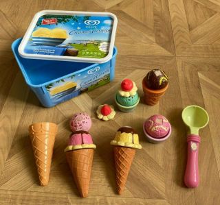 Elc Early Learning Centre - Pretend/creative Play - Ice Cream Play Set - Vgc