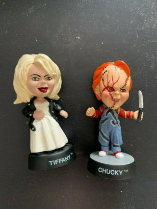 1998 Chucky And Tiffany Bride Of Chucky Action Figures