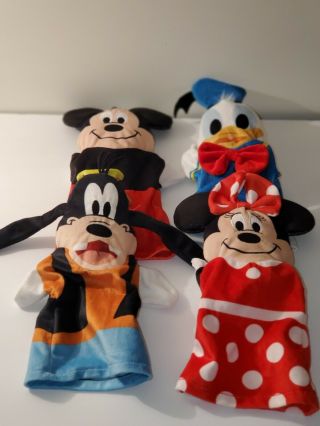 Melissa & Doug Disney Baby Hand Puppet Mickey Mouse Minnie,  Donald Duck,  Goofy