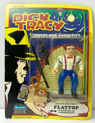 Vintage Playmates Dick Tracy Flattop Figure