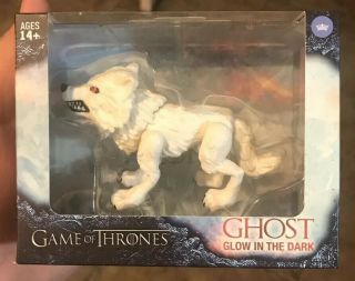 Loyal Subjects Game Of Thrones Action Vinyls Hot Topic Dire Wolf Ghost Glow Gitd