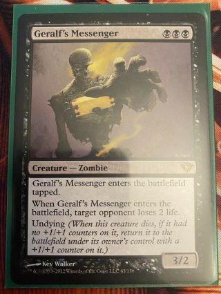 Geralf’s Messenger Sp Dark Ascension English Magic Multiple Available