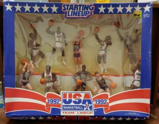 Kenner Starting Lineup 1992 Usa Olympic Basketball Dream Team Set Michael Jordan