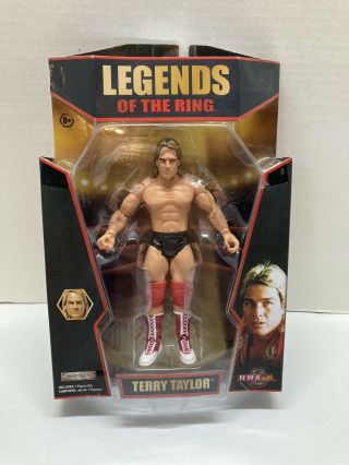 Terry Taylor Jakks Legends Of The Ring Wrestling Figure Classic Superstars Nwa