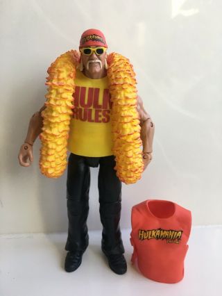 Wwe Hulk Hogan Elite Series 34 Mattel Wrestling Action Figure Wwf Wcw Complete