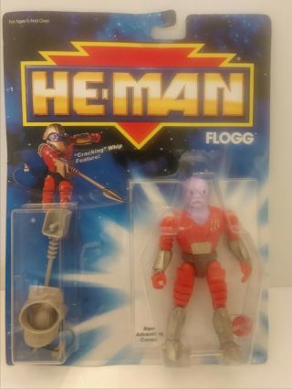 Vintage 1989 Mattel The Adventures Of He - Man Flogg Action Figures
