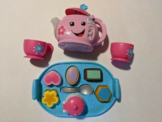 Fisher Price Laugh And Learn Sweet Manners Tea Set Ages 2,  Toy Tea Party Set