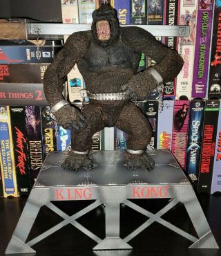 Mcfarlane Toys Movie Maniacs Series 3 King Kong Deluxe Box Set Figure No Box