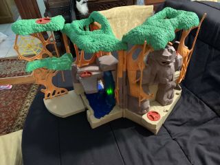 FISHER PRICE IMAGINEXT GORILLA MOUNTAIN JUNGLE PLAYSET - Lights and Sounds 2