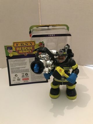 Rescue Heroes Fdny Special Edition Billy Blazes Figure 2001 - Open Box