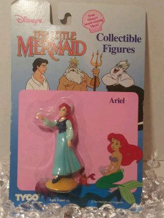 Vintage Tyco Disney Little Mermaid Ariel Figurine Collectible Figure Toy 1830 - 3