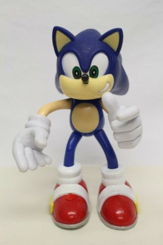 Vintage Vtg 2000 Sega Sonic The Hedgehog Adventure 8 " Figure By Toy Island