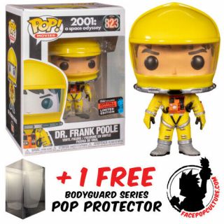 Funko Pop 2001 Space Odyssey Dr Frank Poole 823 Nycc 2019 Exclusive,  Protector