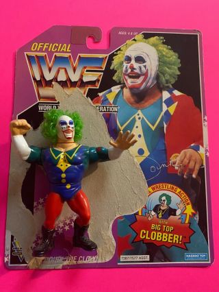 Wwe Wwf Doink The Clown Hasbro Action Figure
