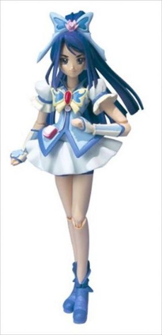 S.  H.  Figuarts Yes Precure 5 Pretty Cure Aqua Gogo Action Figure Japan Bandai