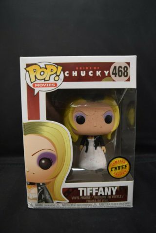 Funko Pop Bloody Tiffany Bride Of Chucky Chase 468 Soft Protector Corner Wear