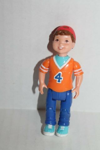 Fisher - Price Loving Family Dollhouse 2002 Boy Brother Doll Figure With Red Cap