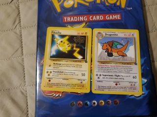 Rare 1999 Pokemon: The First Movie Wb Promo Cards (pikachu And Dragonite)