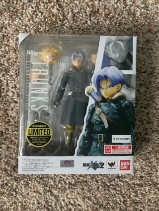 Bandai S.  H.  Figuarts Shf Dragon Ball Xenoverse Edition Trunks (pre - Owned)