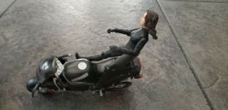 Art Asylum Dark Angel Jessica Alba Loose Figure Max Series Motorcycle Rare