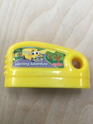 Fisher Price Smart Cycle Learning Adventure School Bus Game Yellow Cartridge