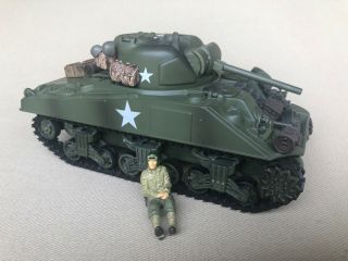 21st Century Ultimate Soldier Sherman Wwii Us Tank 1:32 Scale