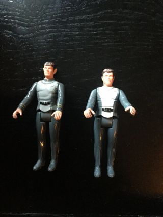 Vintage 1979 Star Trek Captain Kirk & Mr.  Spock Figure Mego Hong Kong