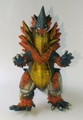 Banda Vintage Ultraman Soft Vinyl Figures Kaiju Monsters 1998 Neosaurus 7 "