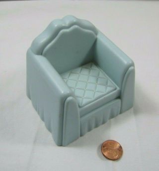 Playskool Dollhouse Blue Chair For Living Room For Loving Family Furniture