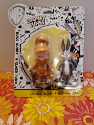 Wb Looney Tunes Bugs Bunny Elmer Fudd Sylvester Tweety Bendable Figures Nj Croce