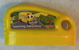 Fisher Price Smart Cycle Game Cartridge Learning Adventure Yellow