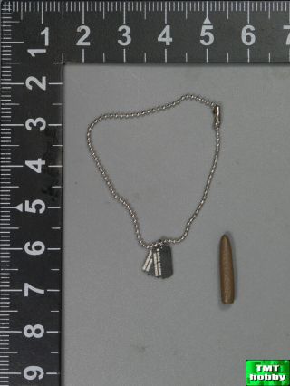 1:6 Scale Did D80141 Wwii 2nd Ranger Private Reiben - Dog Tag,  Cigar