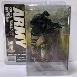 Mcfarlane Military Series 5 Army Special Forces Operator Figure Bonus Sized