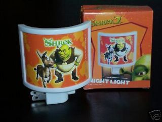 Shrek 2 Night Light - Shrek And Donkey - Cute - Nib