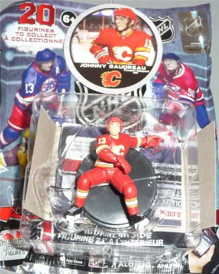 Johnny Gaudreau Calgary Flames 2.  5 " Series 5 Nhl Imports Dragon Figure Toy Loose