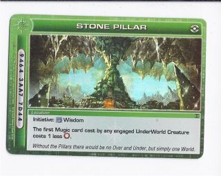 Chaotic Location Card Rare Stone Pillar