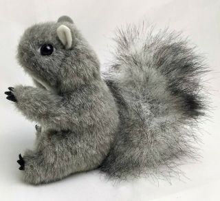 Folkmanis Wildlife Mini Gray Squirrel Finger Puppet Plush Play Preschool Toy. 2
