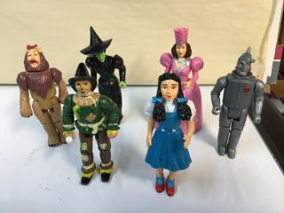 The Wizard Of Oz Vintage 4 " Action Figures (1988) Mgm Turner Set Of 6