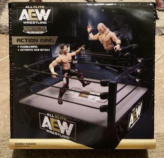 All Elite Wrestling Aew Unrivaled Action Ring Toy Wrestling Ring