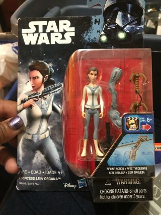 Hasbro Star Wars Rebels Princess Leia Organa 3.  75 " Figure