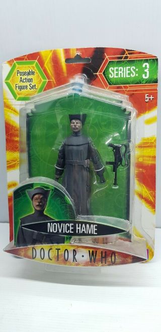 Doctor Who Series 3 Novice Hame Poseable Action Figure 2006 Boxed Bbc