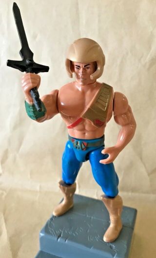 Vintage Adventures Of He - Man Action Figure Motu Mattel 1989 Bonus Sword Vgc