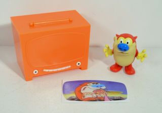 2017 Stimpy 2 " & Tv Justy Play Nickelodeon Blind Box Action Figure Ren & Stimpy