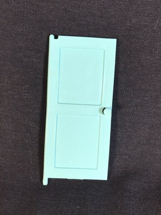 Vintage Fisher Price Loving Family Dollhouse Replacement Light Blue Closet Door