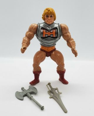 Vintage Battle Armor He - Man Complete Motu Masters Of The Universe Mattel