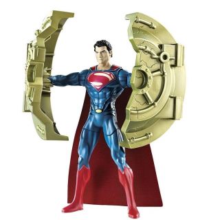 Man Of Steel Movie Superman Bank Breaker Power Attack Deluxe Action Figure Y0810